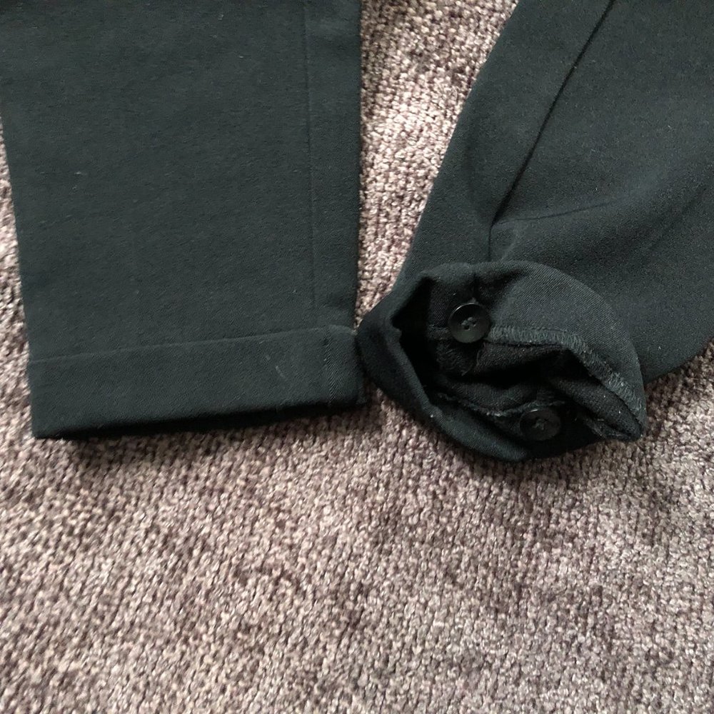 Philippe Adec Black Pant, Size 6 - Picture 11 of 14